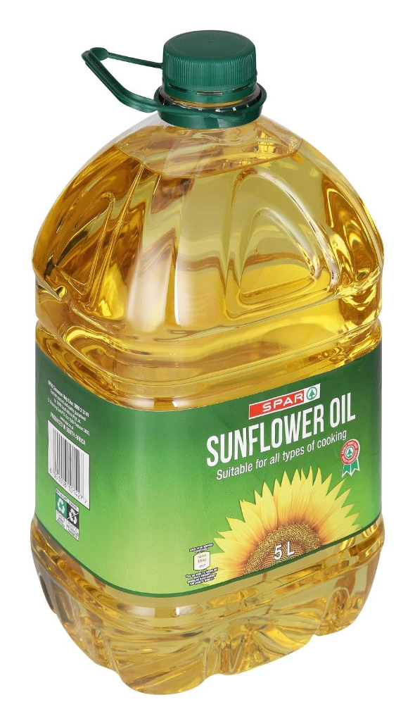 Pure Refined Sunflower Cooking Oil 5L